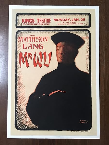 Mr. Wu - Matheson Lang - King's Theatre (1913) 20x30 UK Theater Poster LB (1 of 1)
