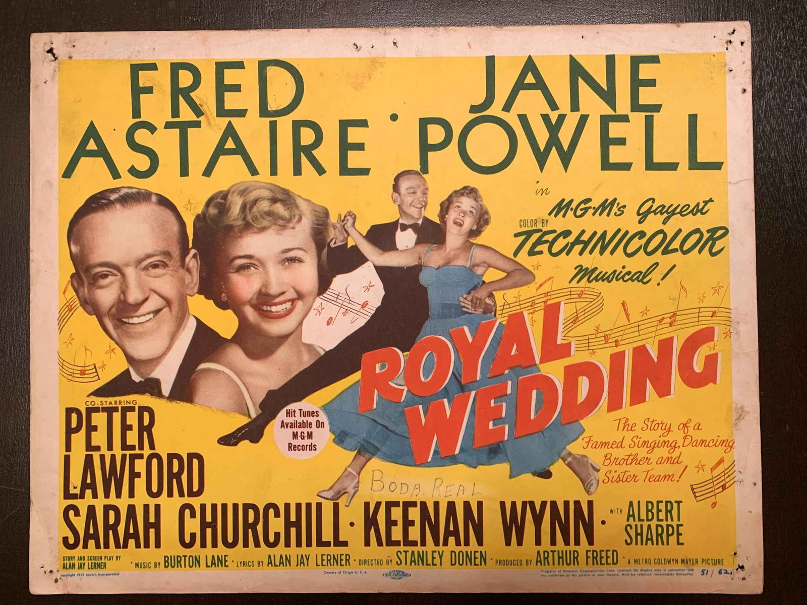 Drama Title Card Bundle (1940-60) US Title Card Movie Posters x6 - 5