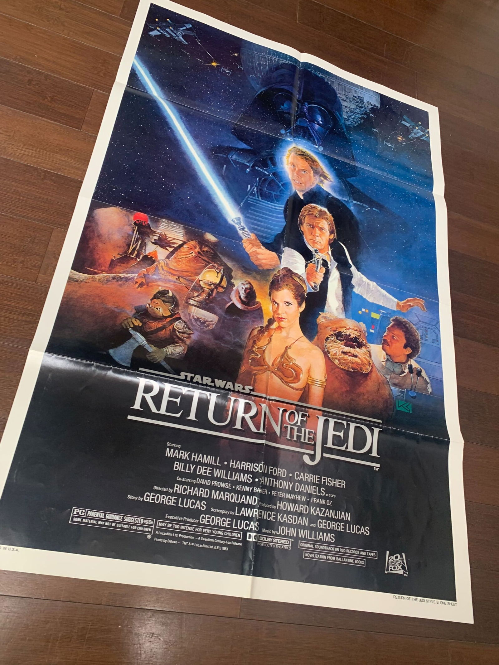 Return of The Jedi - Style D (1983) US One Sheet Movie Poster - 5