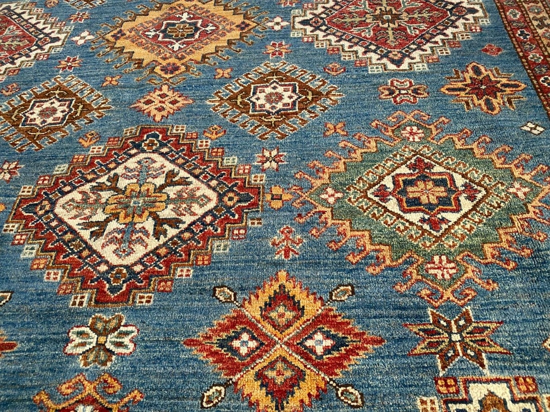 EXQUISITE FINE SUPER KAZAK RUG 8' x10'.5" - 3