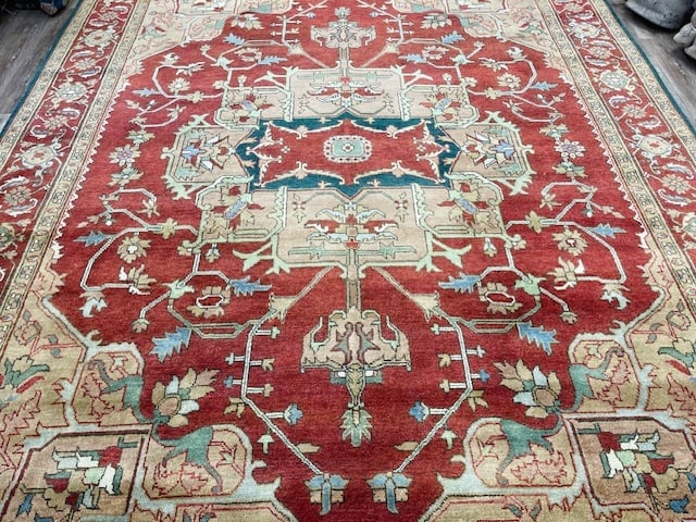 Persian Design Heriz rug-5202 - 2