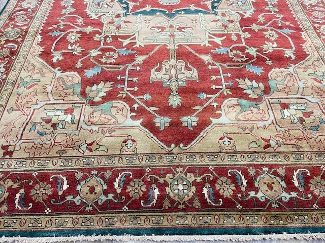 Persian Design Heriz rug-5202 - 5