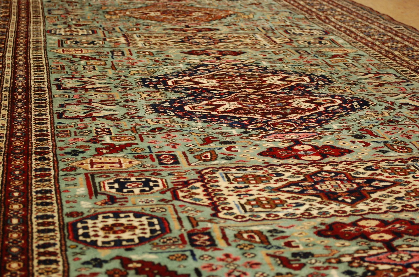 CAUCASIAN SHIRVAN RUG 4.7x11 - 10