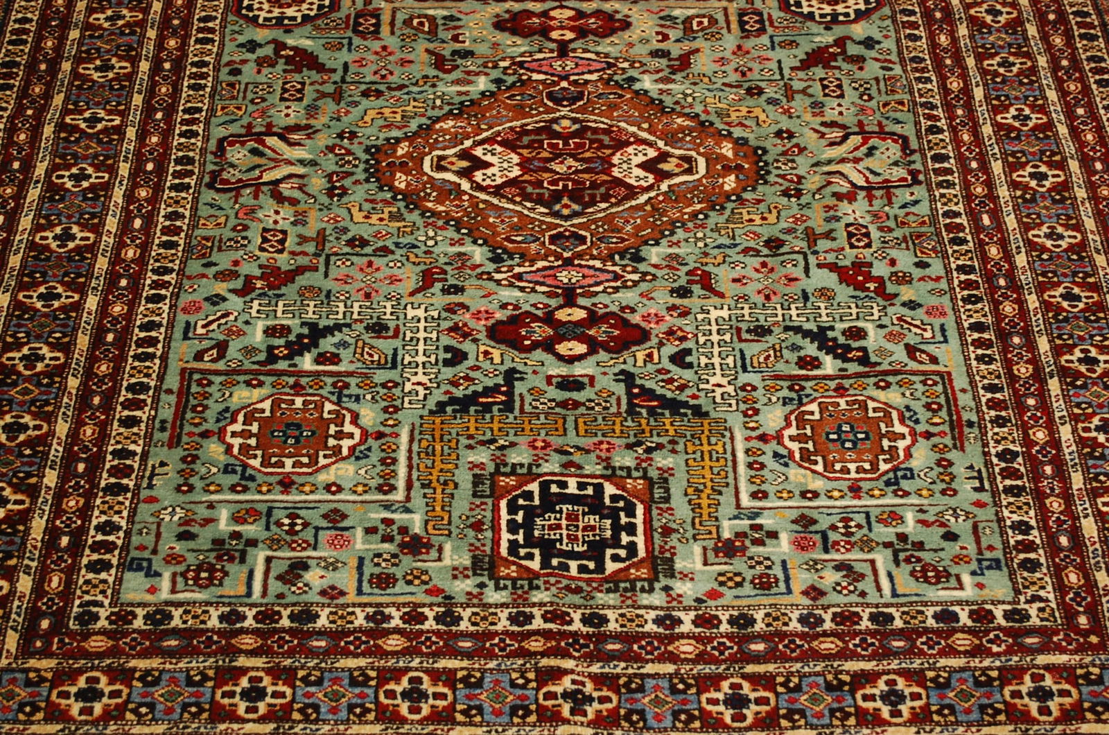CAUCASIAN SHIRVAN RUG 4.7x11 - 2