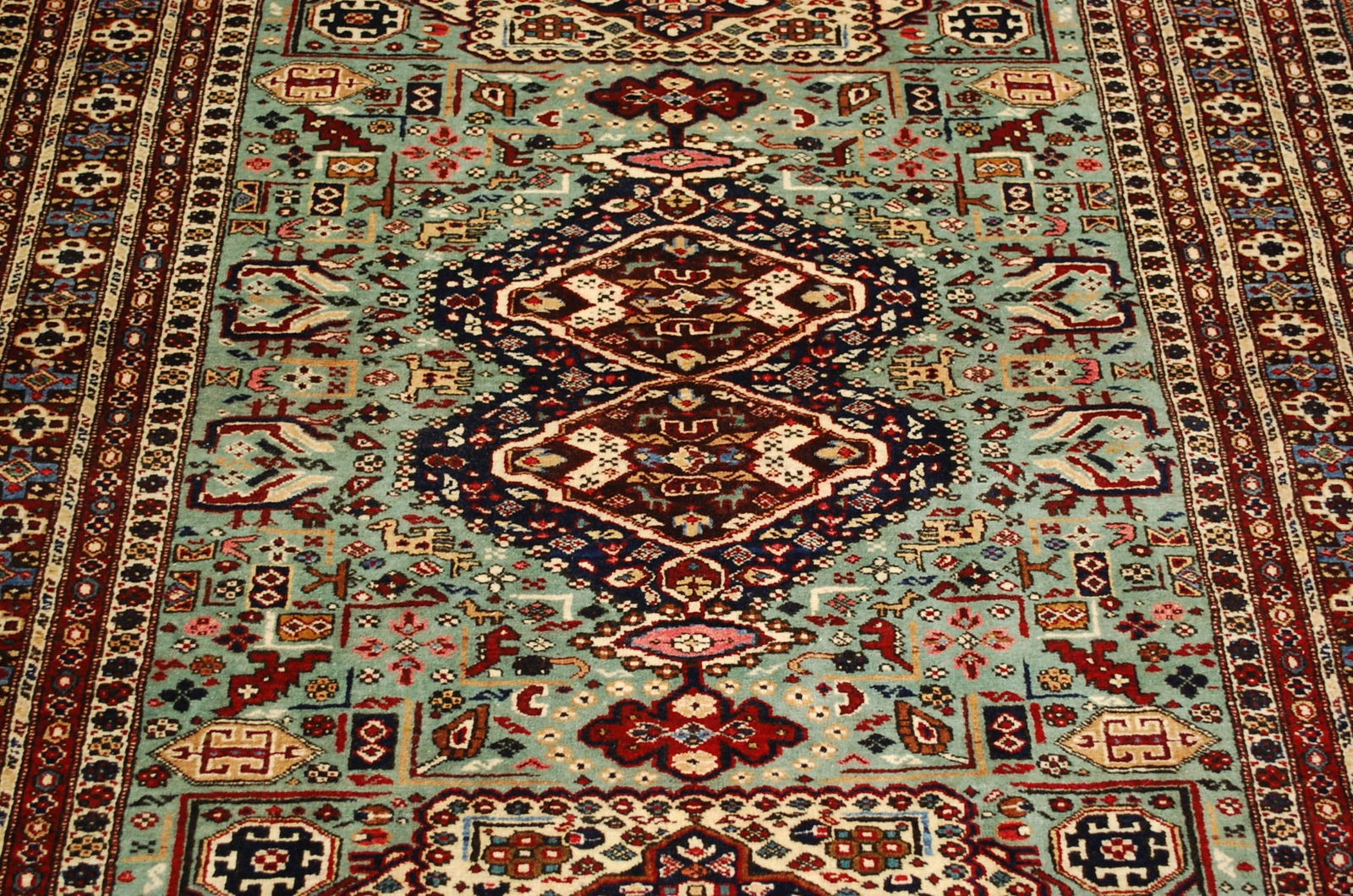 CAUCASIAN SHIRVAN RUG 4.7x11 - 3