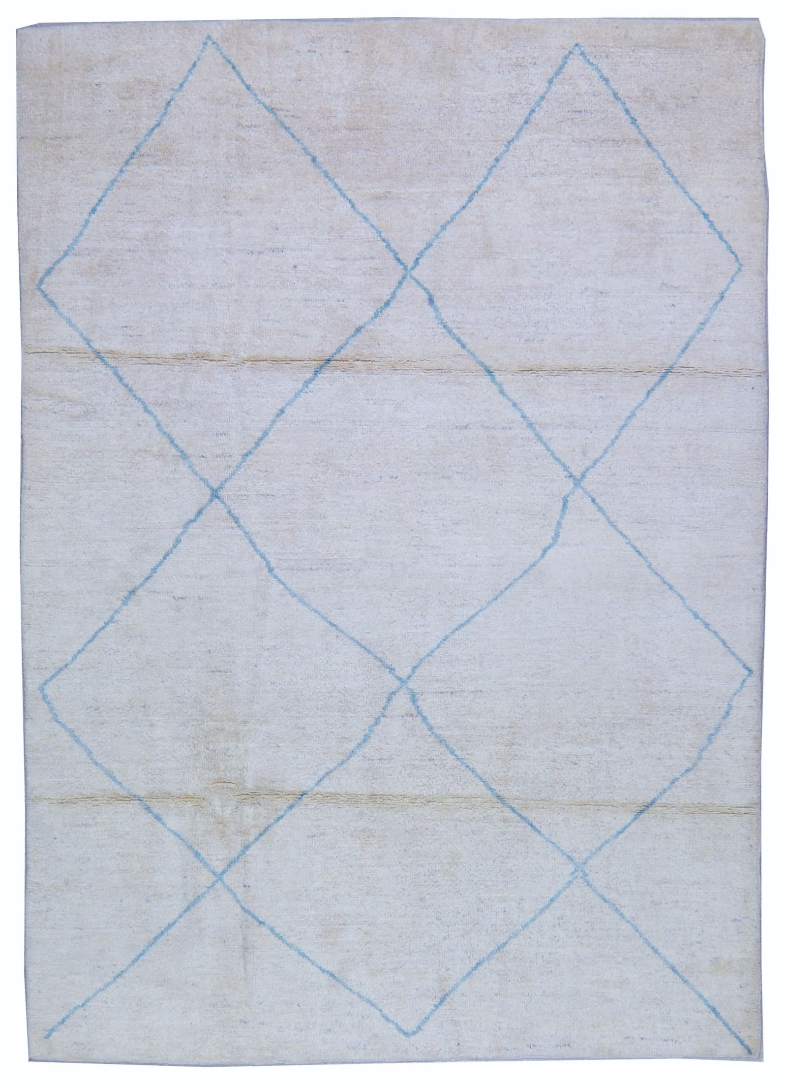 HAND KNOTTED WOOL MOROCCAN RUG (1 of 4)