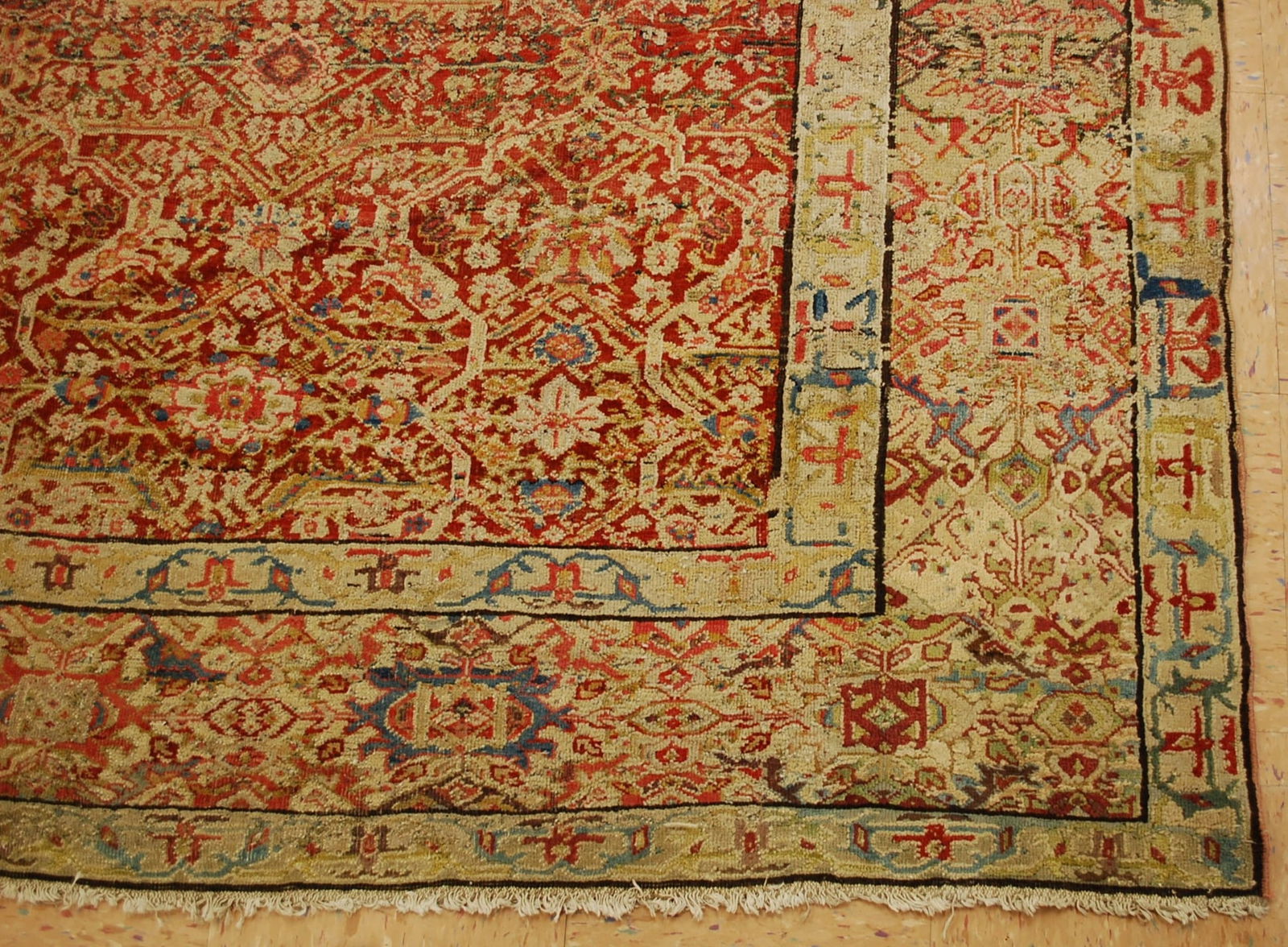PERSIAN SARUK FERAHKAN RUG 7.9x19.2 - 7