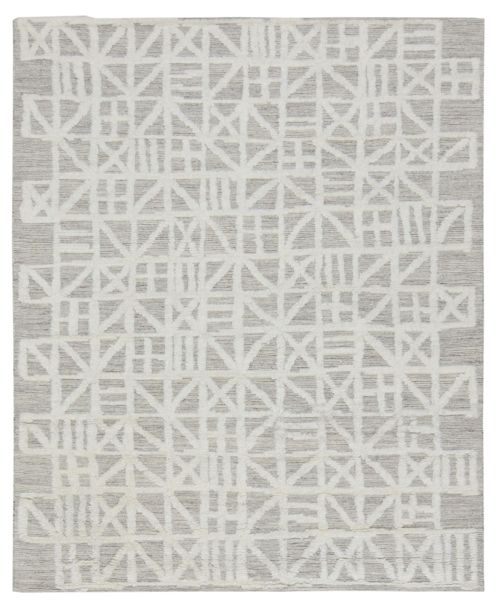 HAND KNOTTED WOOL MOROCCAN RUG: Title:HAND KNOTTED WOOL MOROCCAN RUGDimensions:9X12Age:NEWOrigin:TURKISH Reserve: $4,200.00 Shipping:Domestic: Shipping rates are determined by destinationInternational: Foreign