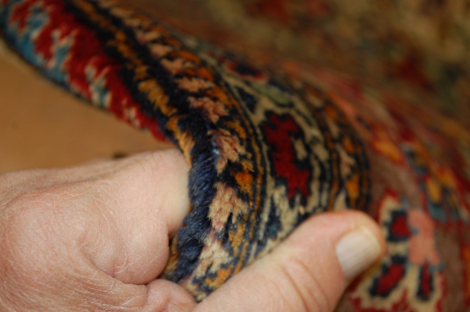 Persian SARUK FARAHAN RUG 4'7" x 7'9" - 14