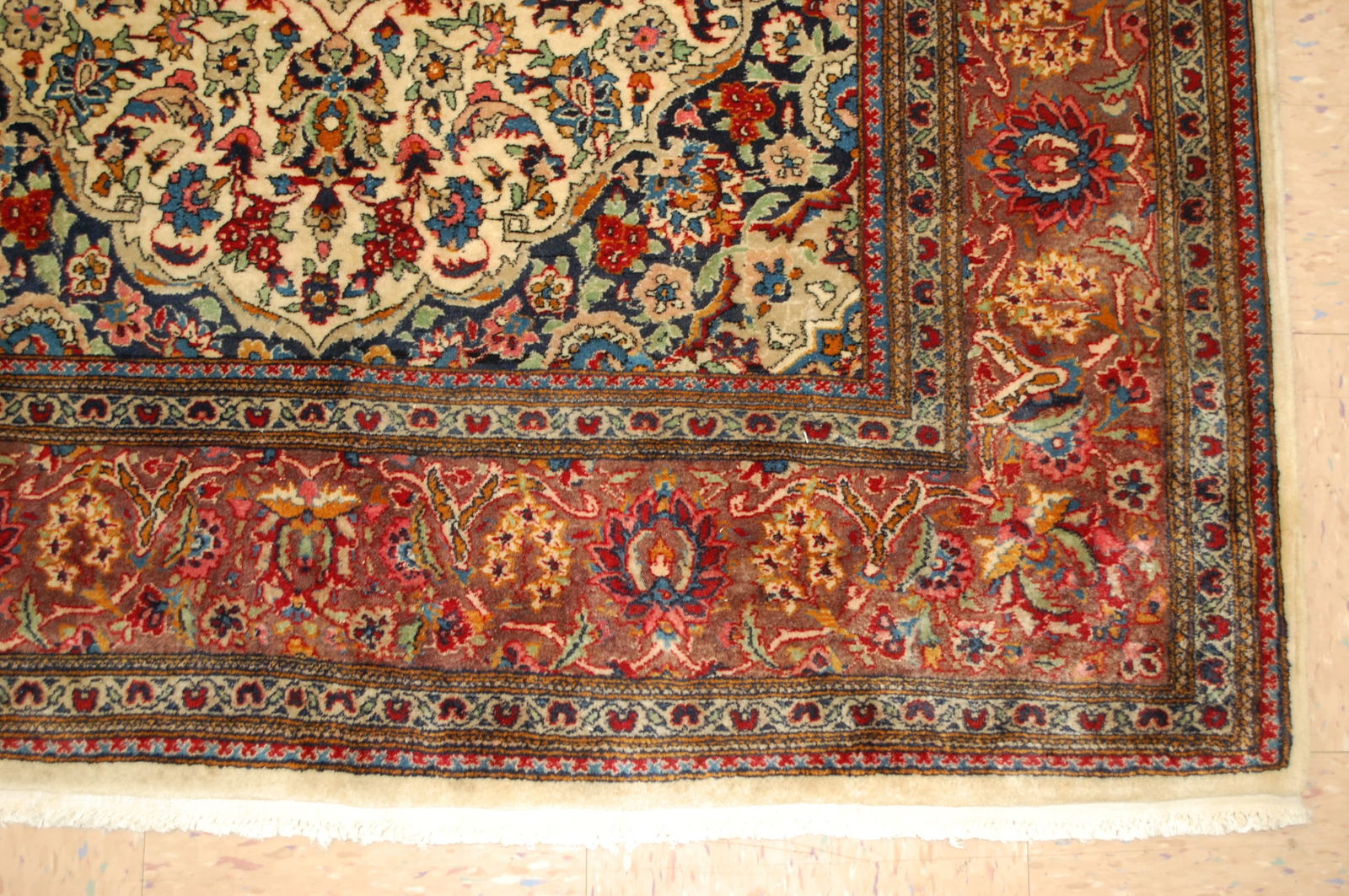 Persian SARUK FARAHAN RUG 4'7" x 7'9" - 9