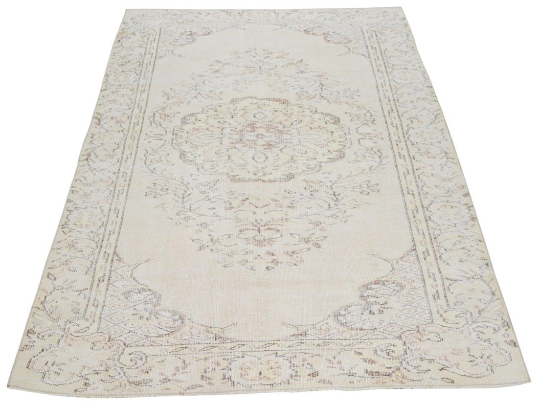 HAND KNOTTED WOOL ANATOLIAN RUG - 2
