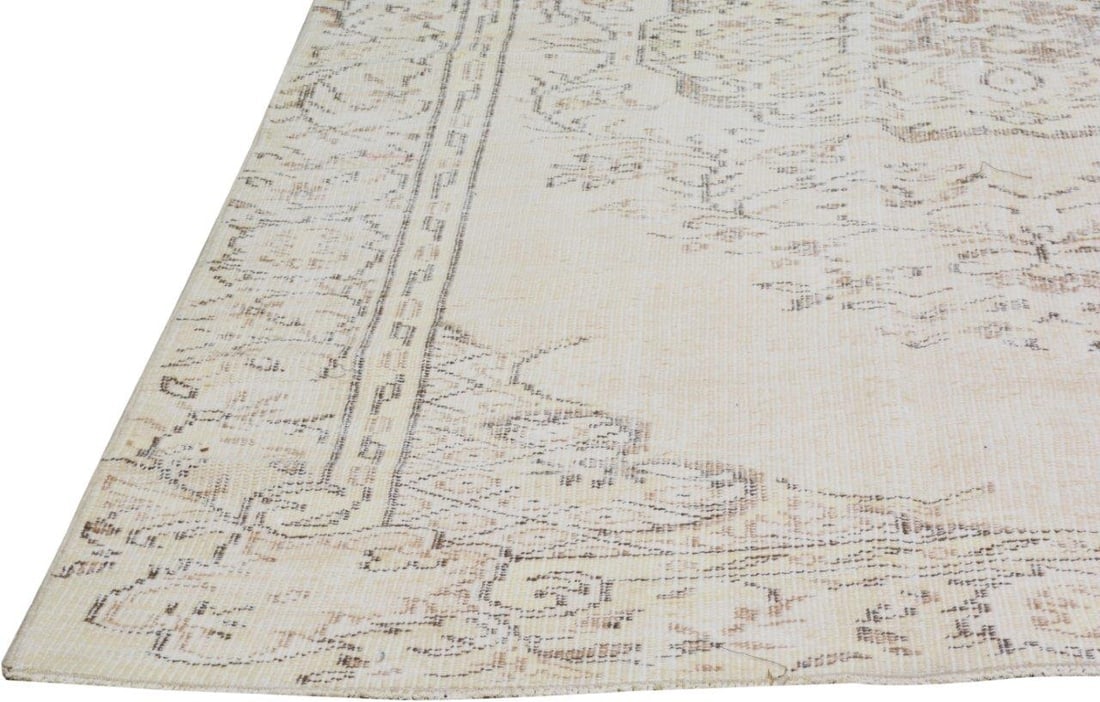 HAND KNOTTED WOOL ANATOLIAN RUG - 5