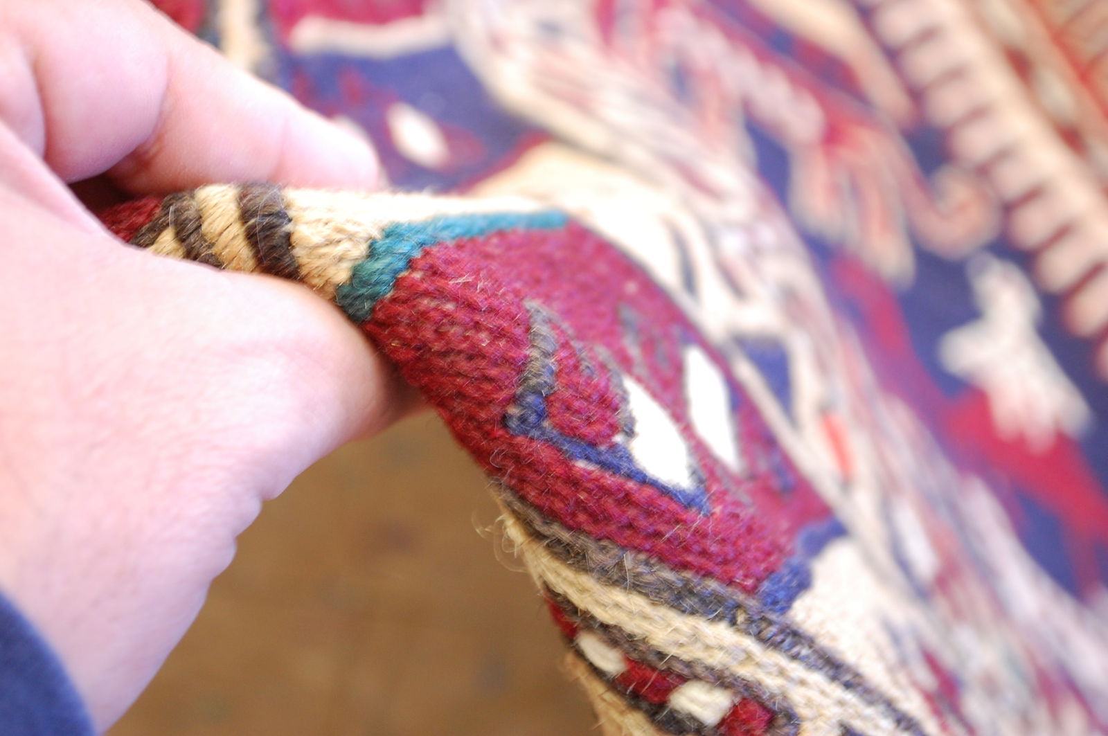 CAUCASIAN SOUMAK KILIM 4.3x9.5 - 11