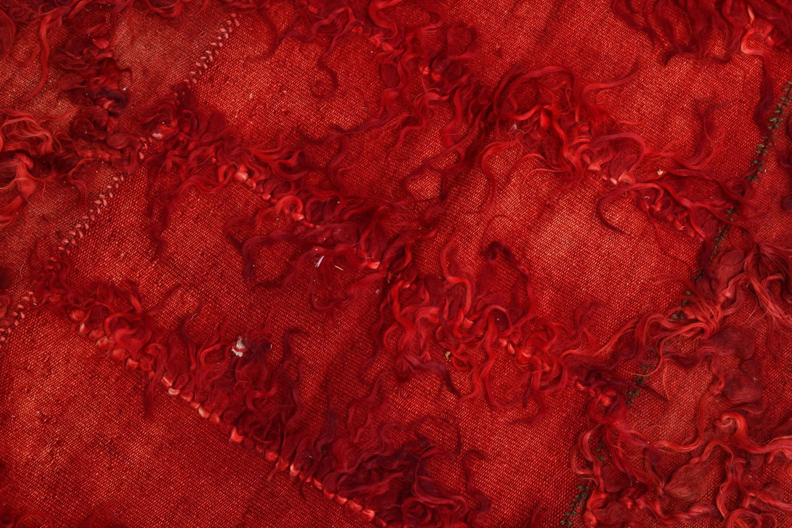 4'0'' x 6'7'' Tulu Filikli Kilim Rug - 70353 - 10