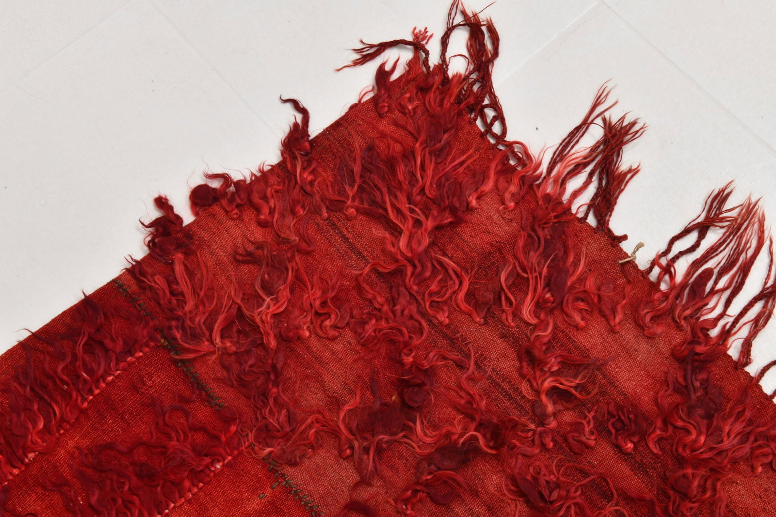 4'0'' x 6'7'' Tulu Filikli Kilim Rug - 70353 - 13