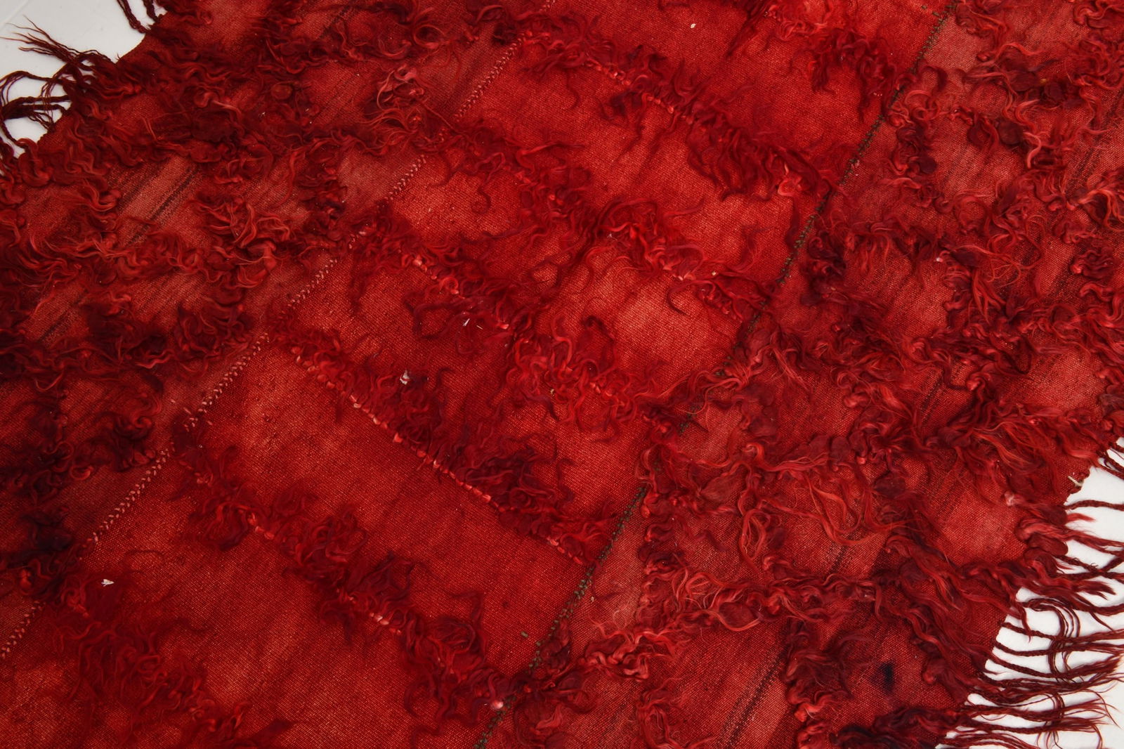 4'0'' x 6'7'' Tulu Filikli Kilim Rug - 70353 - 9