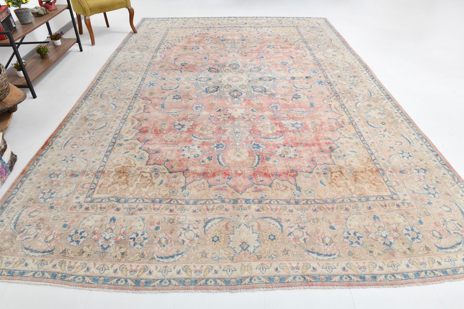 9'4'' x 14'0'' Turkish Handmade Kilim Rug - 18895 - 7