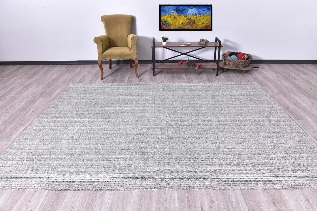 7'0'' x 10'2'' Turkish Flatweave Kilim Rug - 240594 (1 of 14)