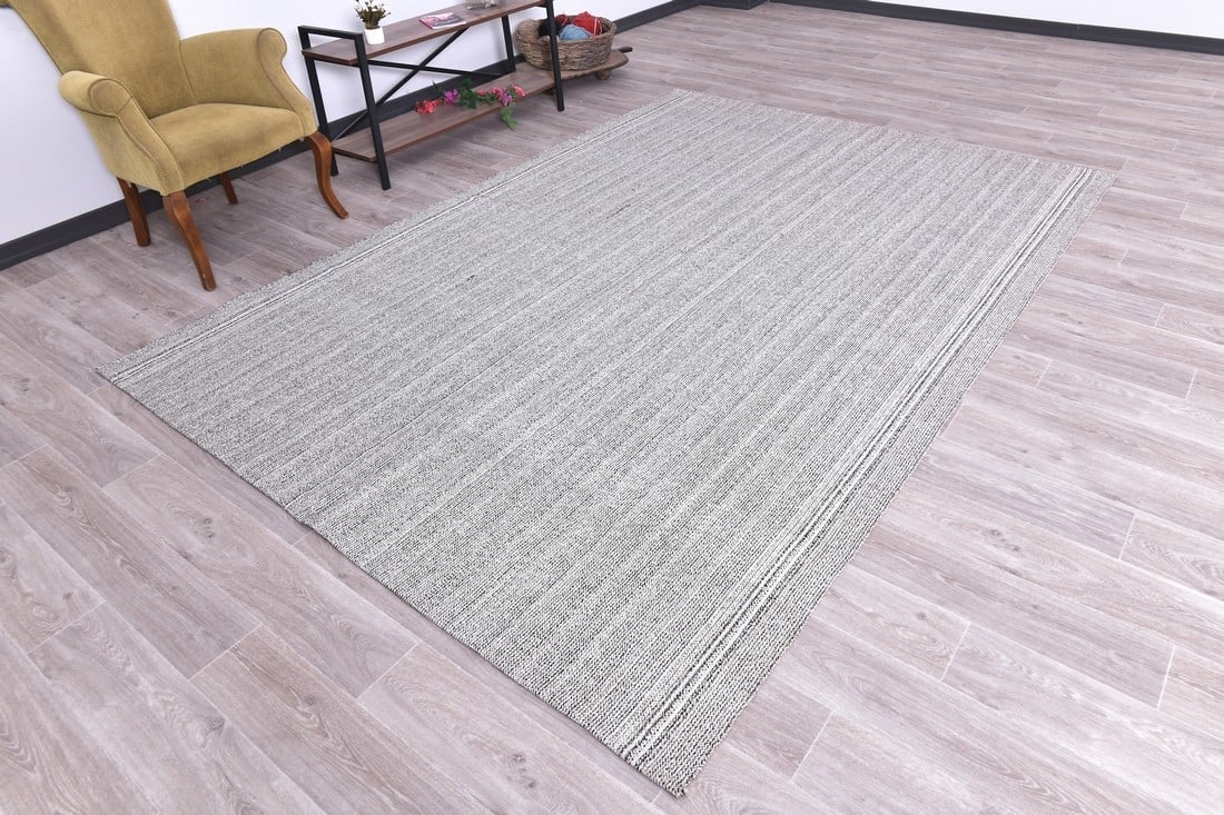 7'0'' x 10'2'' Turkish Flatweave Kilim Rug - 240594 - 2