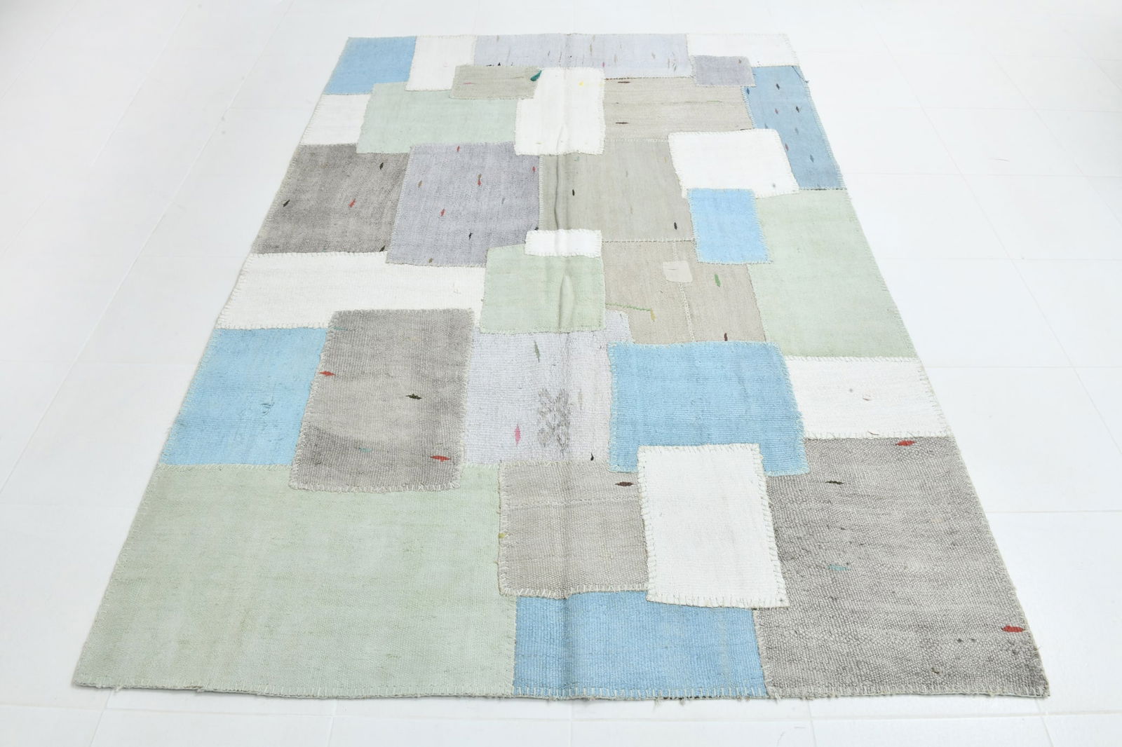 5'8'' x 8'3'' Turkish Handmade Kilim Rug - 1048 - 2