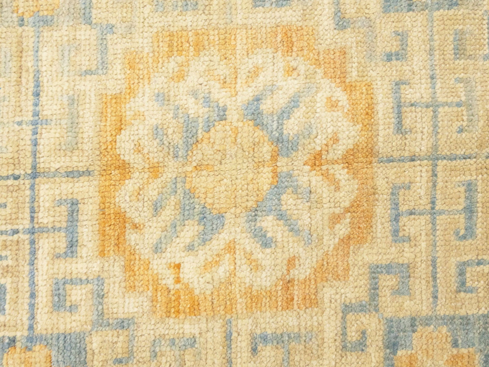 Blue-gray Tribal Kutan 9X12 Pakistan Oriental Rug - 6