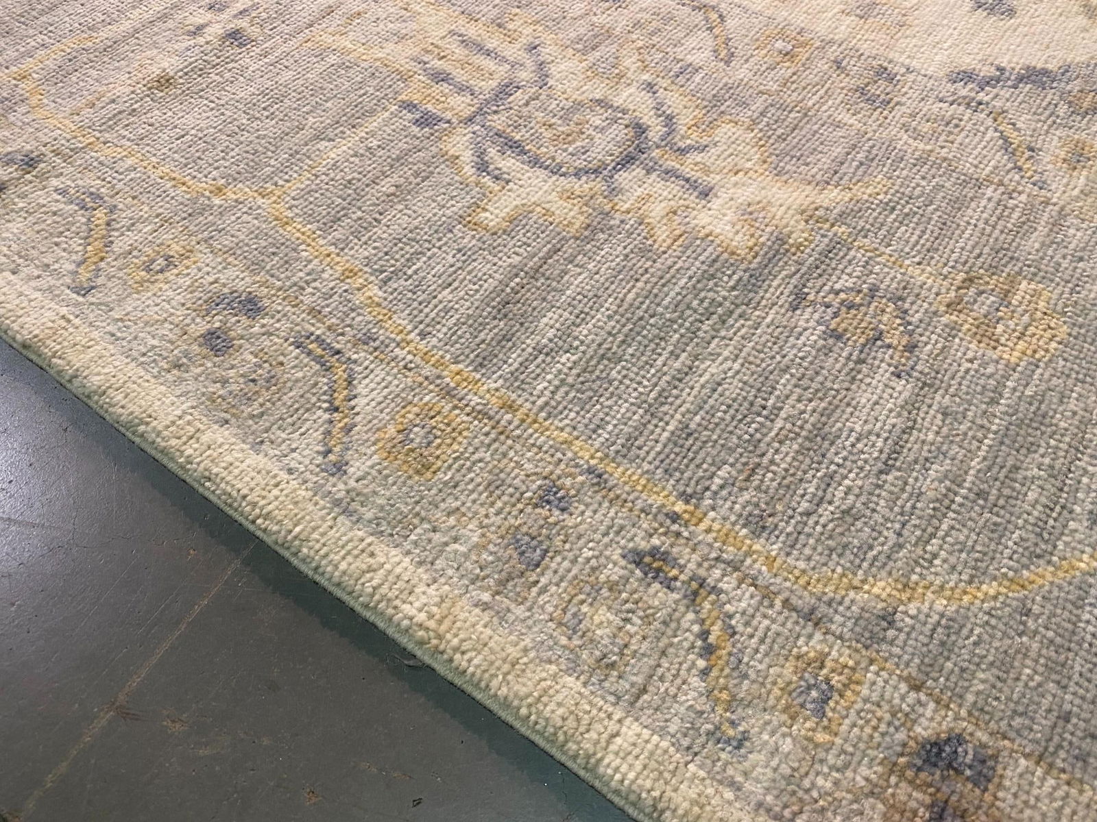 Magnificent Oushak Rug 9.3x11.9 - 8