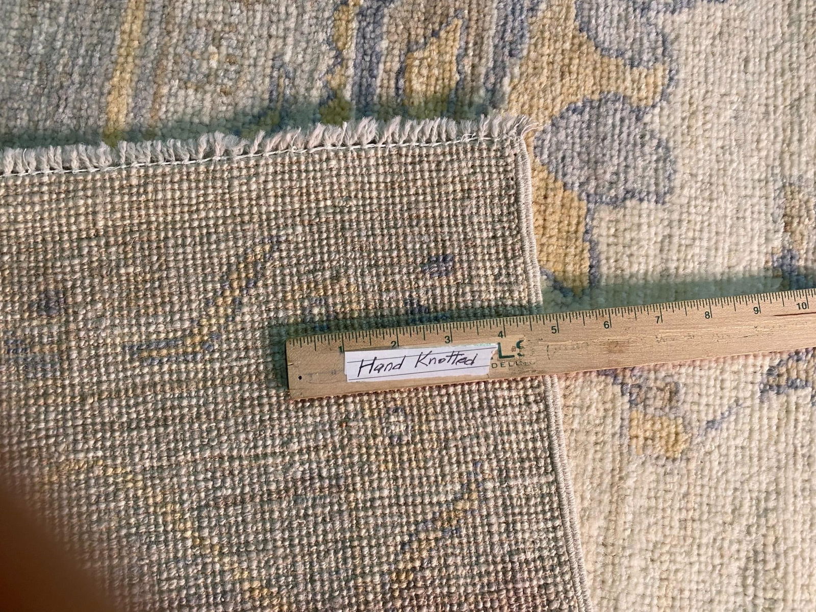 Magnificent Oushak Rug 9.3x11.9 - 9