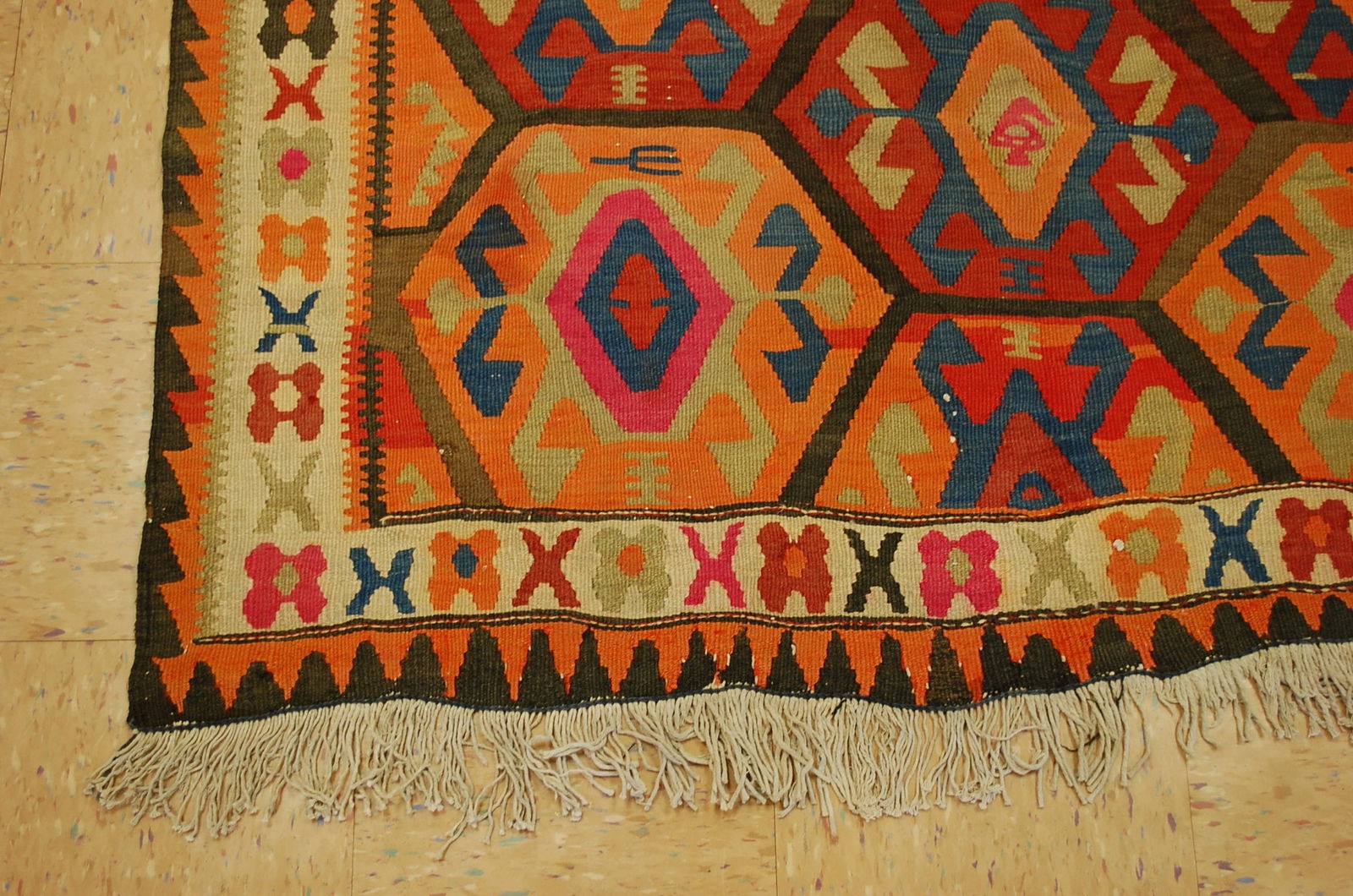 CAUCASIAN KILIM 4.8x12.4 - 4