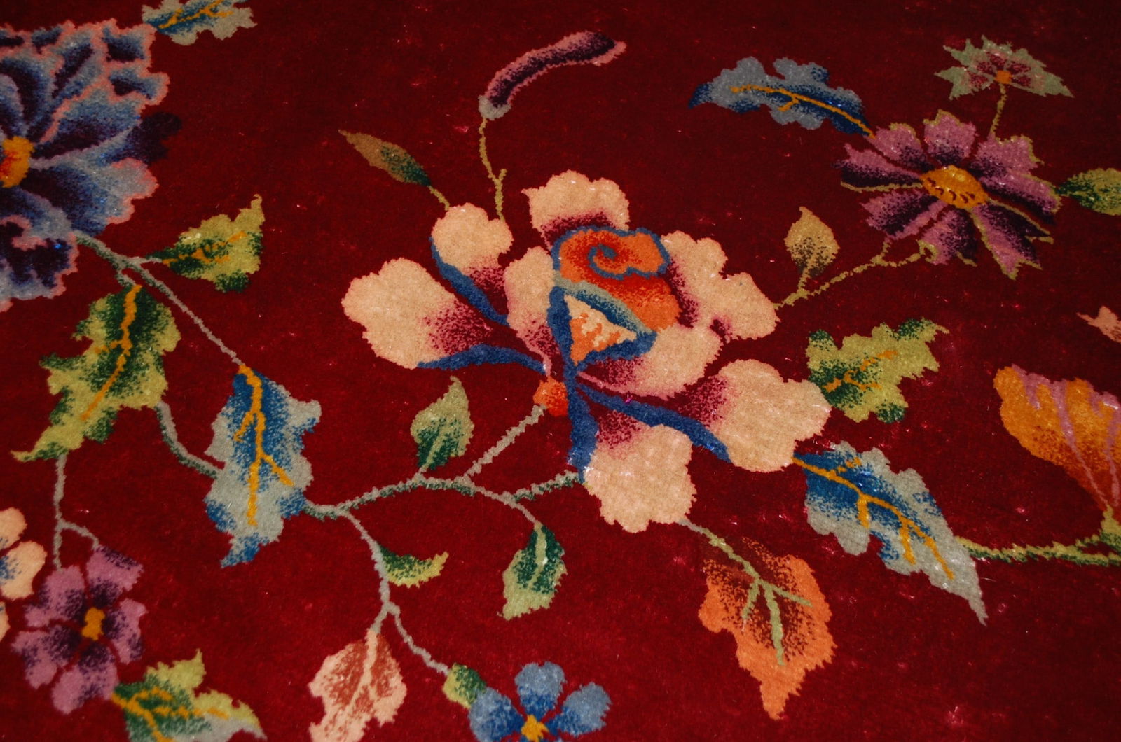 CHINESE NICHOLS RUG 8.8x11 - 8