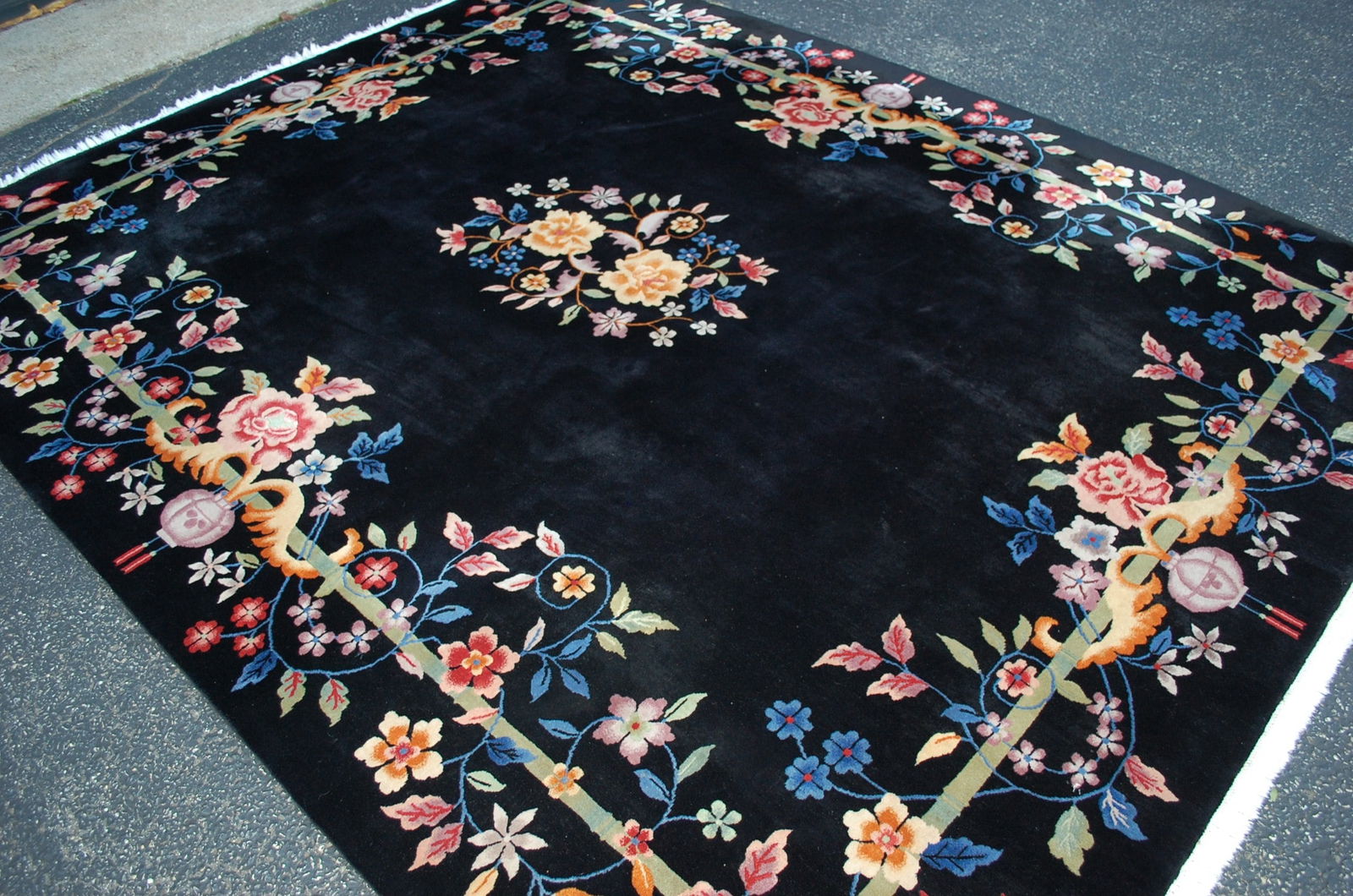 CHINESE NICHOLS RUG 8x10 - 2