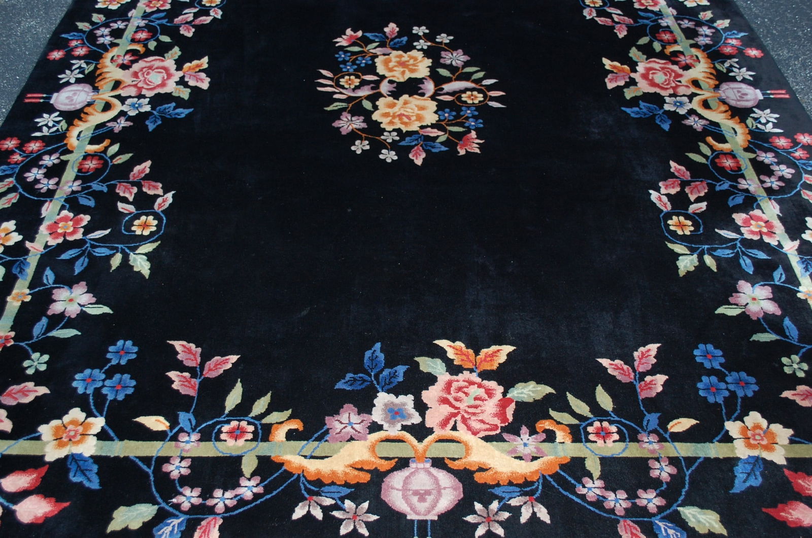 CHINESE NICHOLS RUG 8x10 - 3