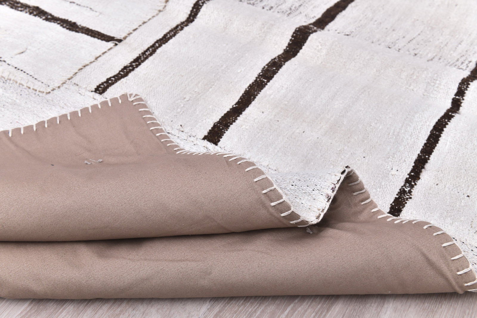 7'8'' x 10'0'' Turkish Hemp Patchwork Rug - 240053 - 15