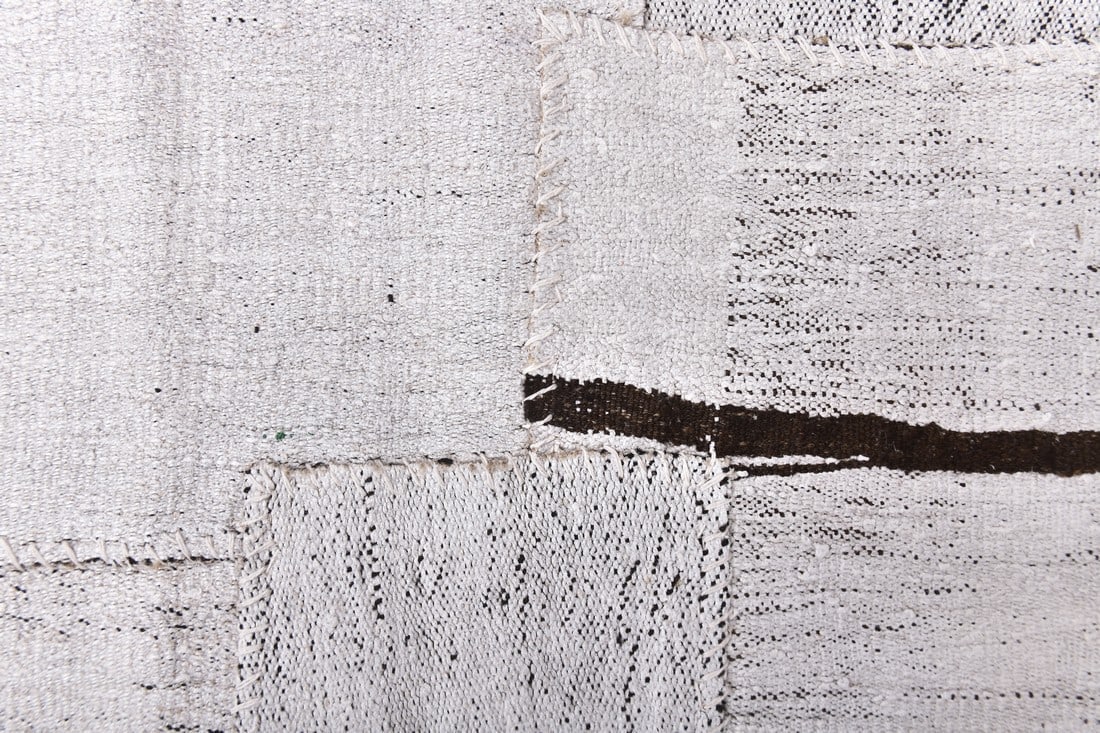 7'8'' x 10'0'' Turkish Hemp Patchwork Rug - 240053 - 5
