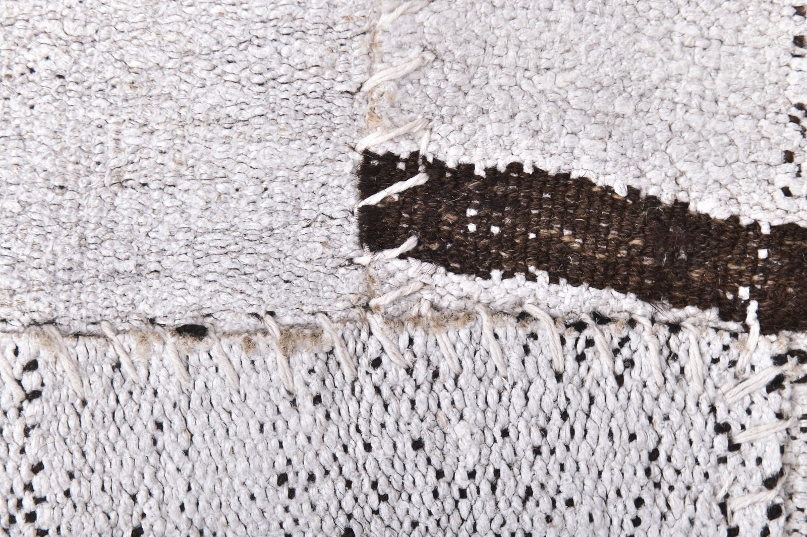 7'8'' x 10'0'' Turkish Hemp Patchwork Rug - 240053 - 6