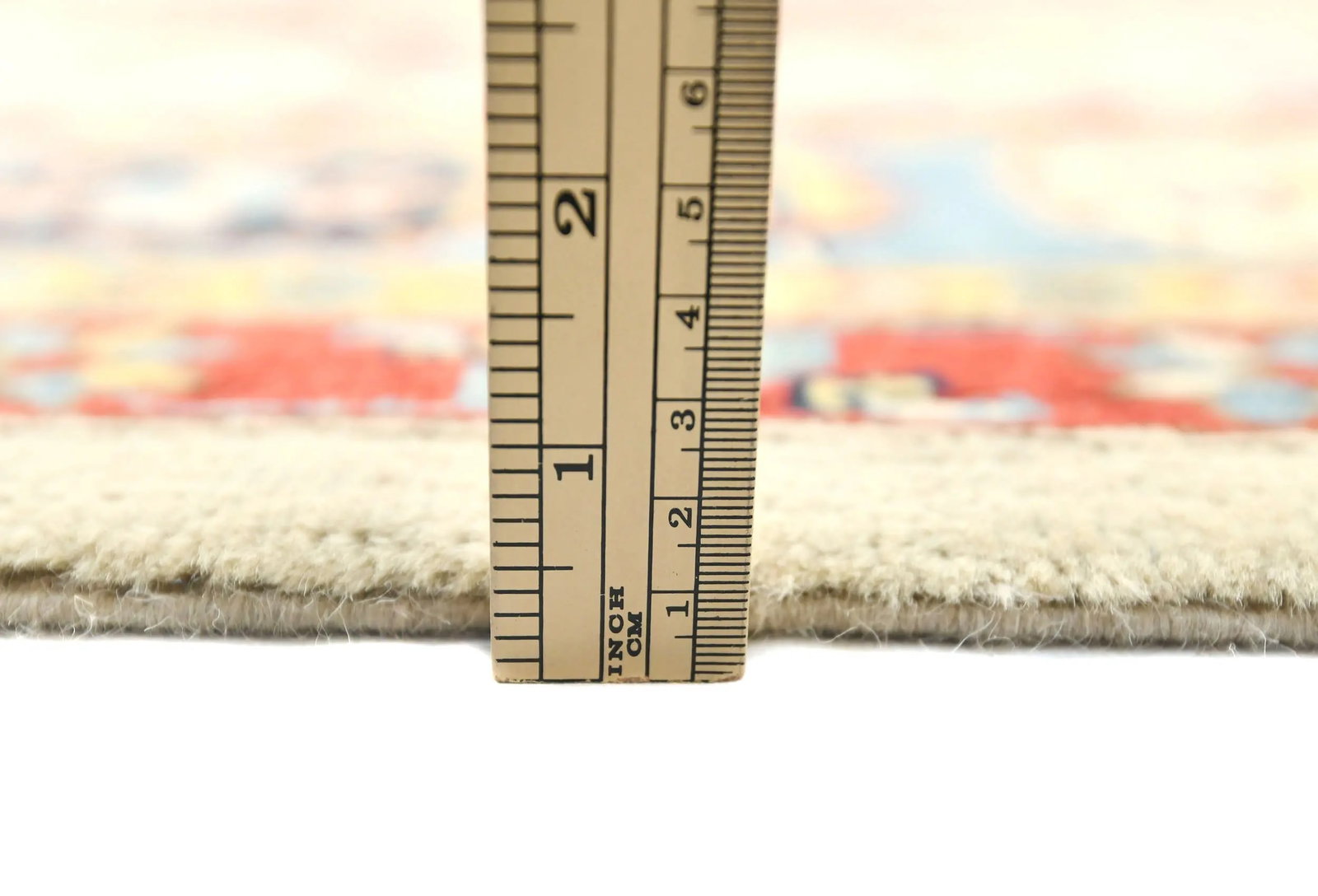 Cream Geometric Tribal 10X14 Heriz Serapi Oriental Rug - 10