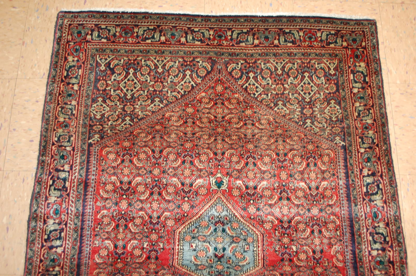 Persian BEJAR RUG 3'8" x 4'10" - 5