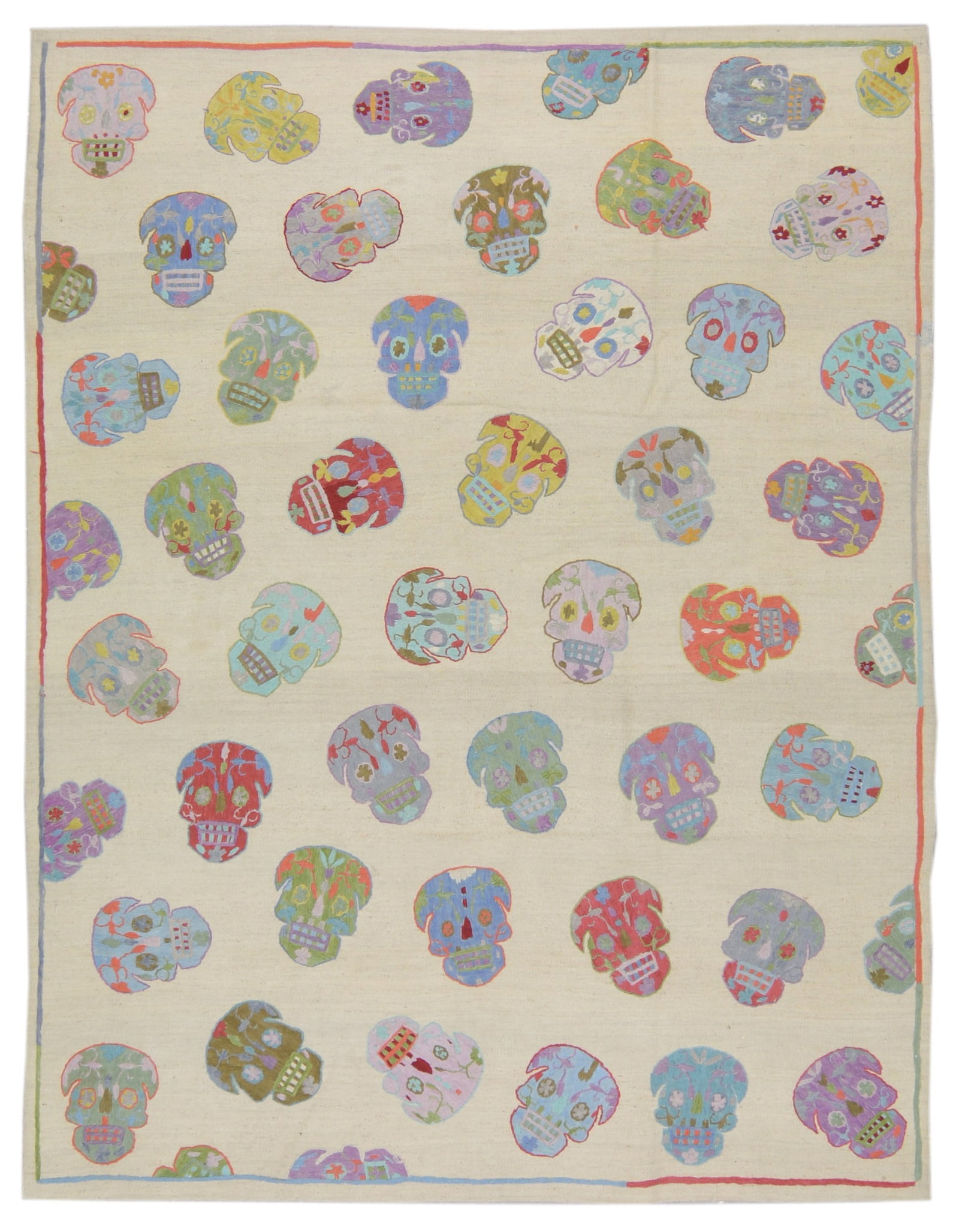 HAND KNOTTED WOOL ANATOLIAN RUG: Title:HAND KNOTTED WOOL ANATOLIAN RUG Dimensions:5'10X7'7 Age:VINTAGE Origin:TURKISH Reserve: $1,250.00 Shipping: Domestic: Shipping rates are determined by destination International: Forei