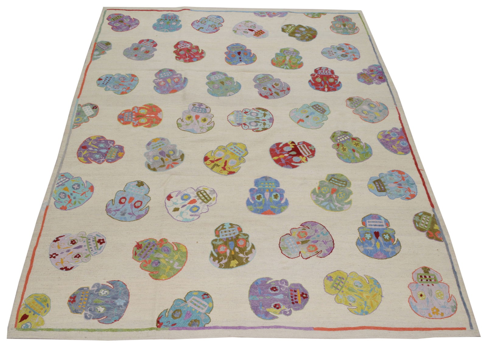 HAND KNOTTED WOOL ANATOLIAN RUG - 2