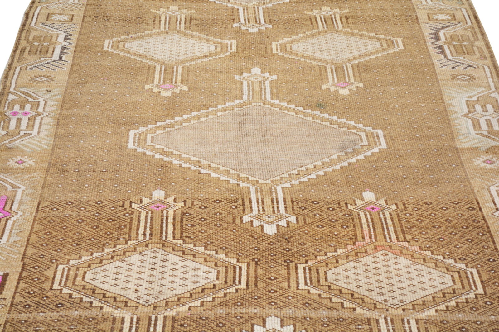 HAND KNOTTED WOOL ANATOLIAN RUG - 3