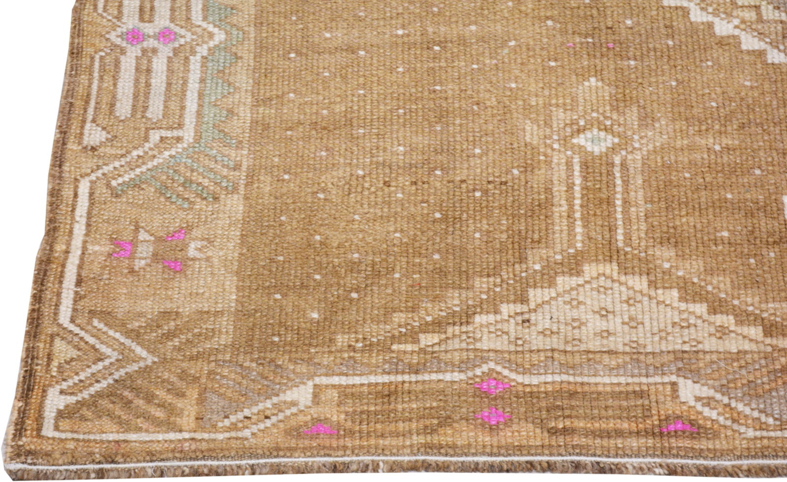 HAND KNOTTED WOOL ANATOLIAN RUG - 4