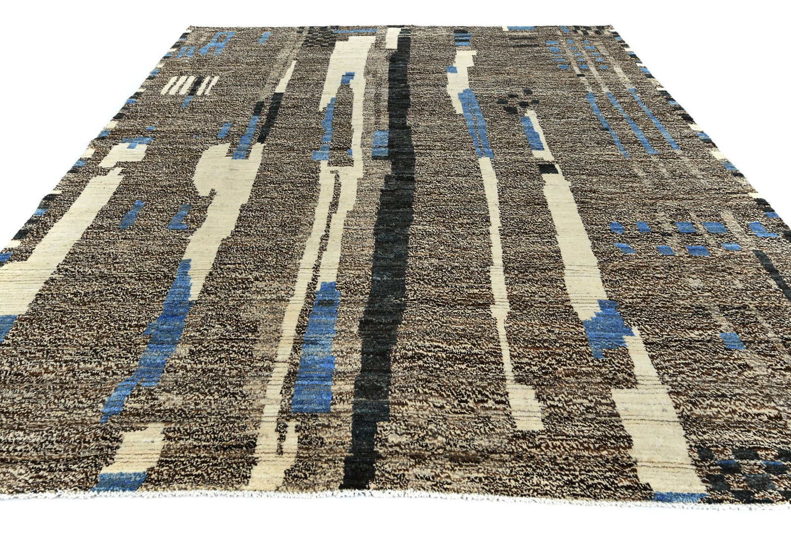 Multicolored Tribal Modern 8X10 Moroccan Style Oriental Rug - 3