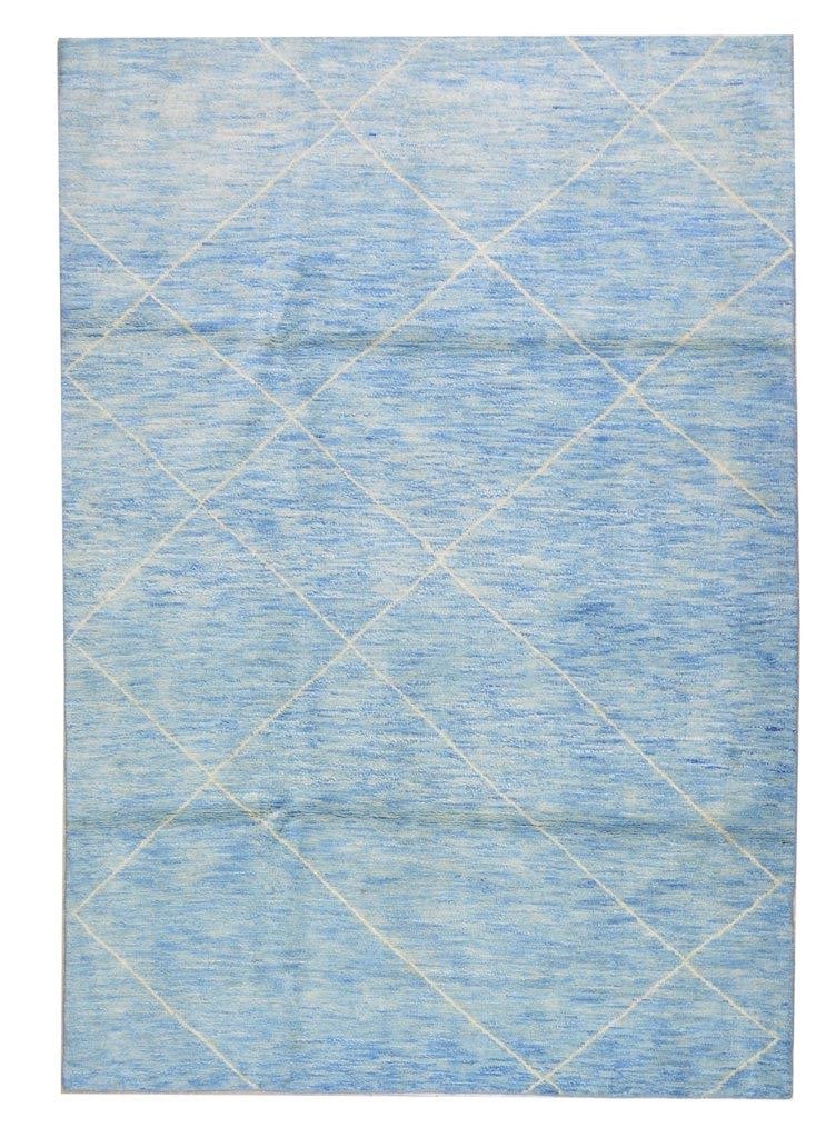 HAND KNOTTED WOOL MOROCCAN RUG (1 of 4)