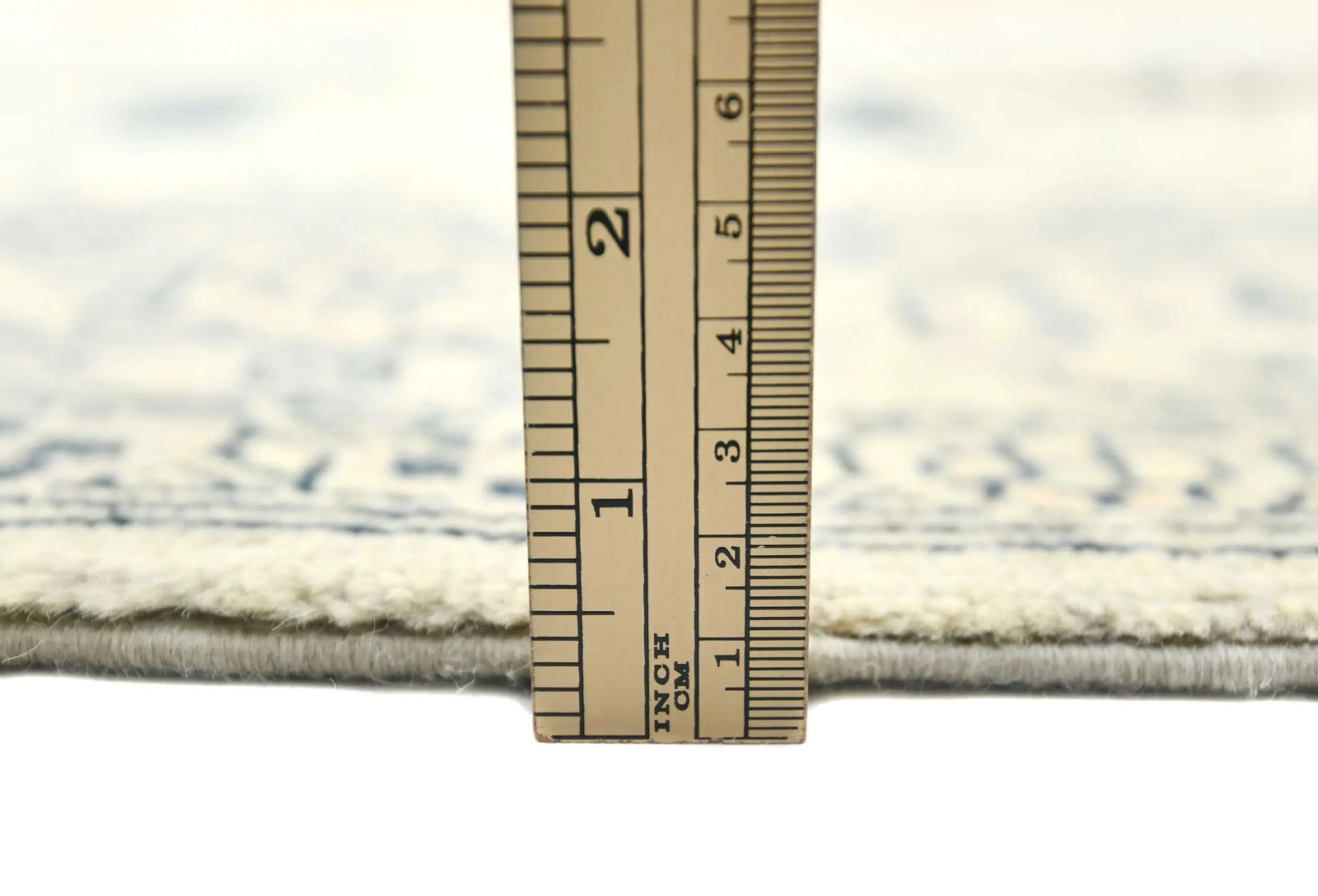 Greige Tribal Geometric 6X9 Heriz Serapi Oriental Rug - 10