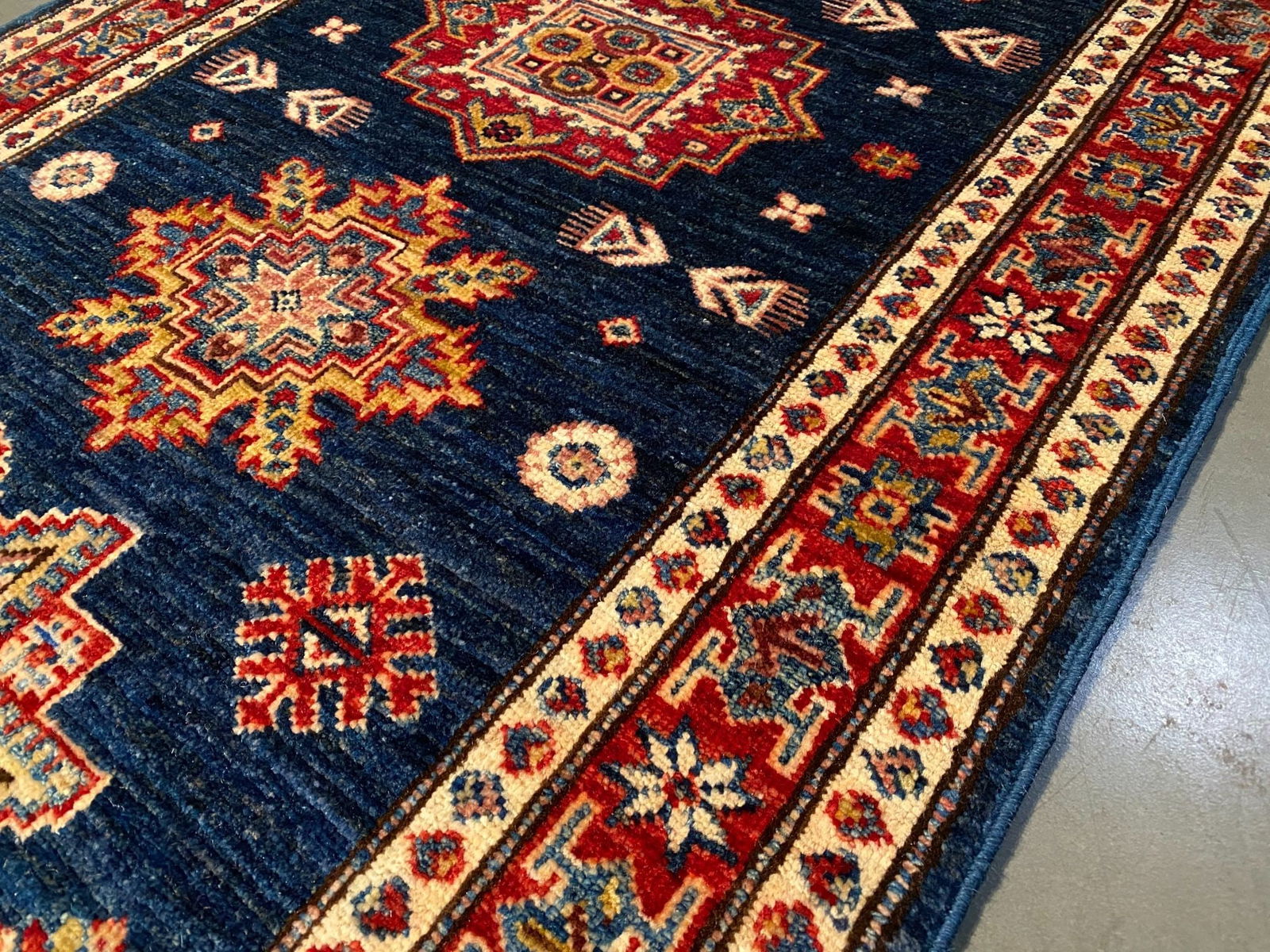 EXQUISITE FINE SUPER KAZAK RUNNER 2.6x8.9 - 4