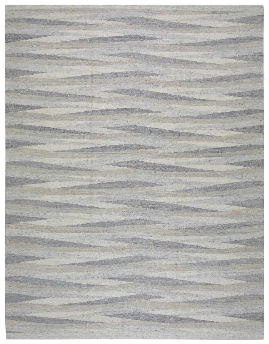 FLATWEAVE WOOL SCANDINAVIAN/KILIMS RUG (1 of 6)