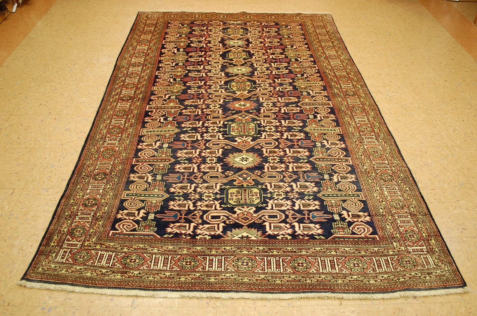 CAUCASIAN SHIRVAN RUG 5.5x8.10 (1 of 11)
