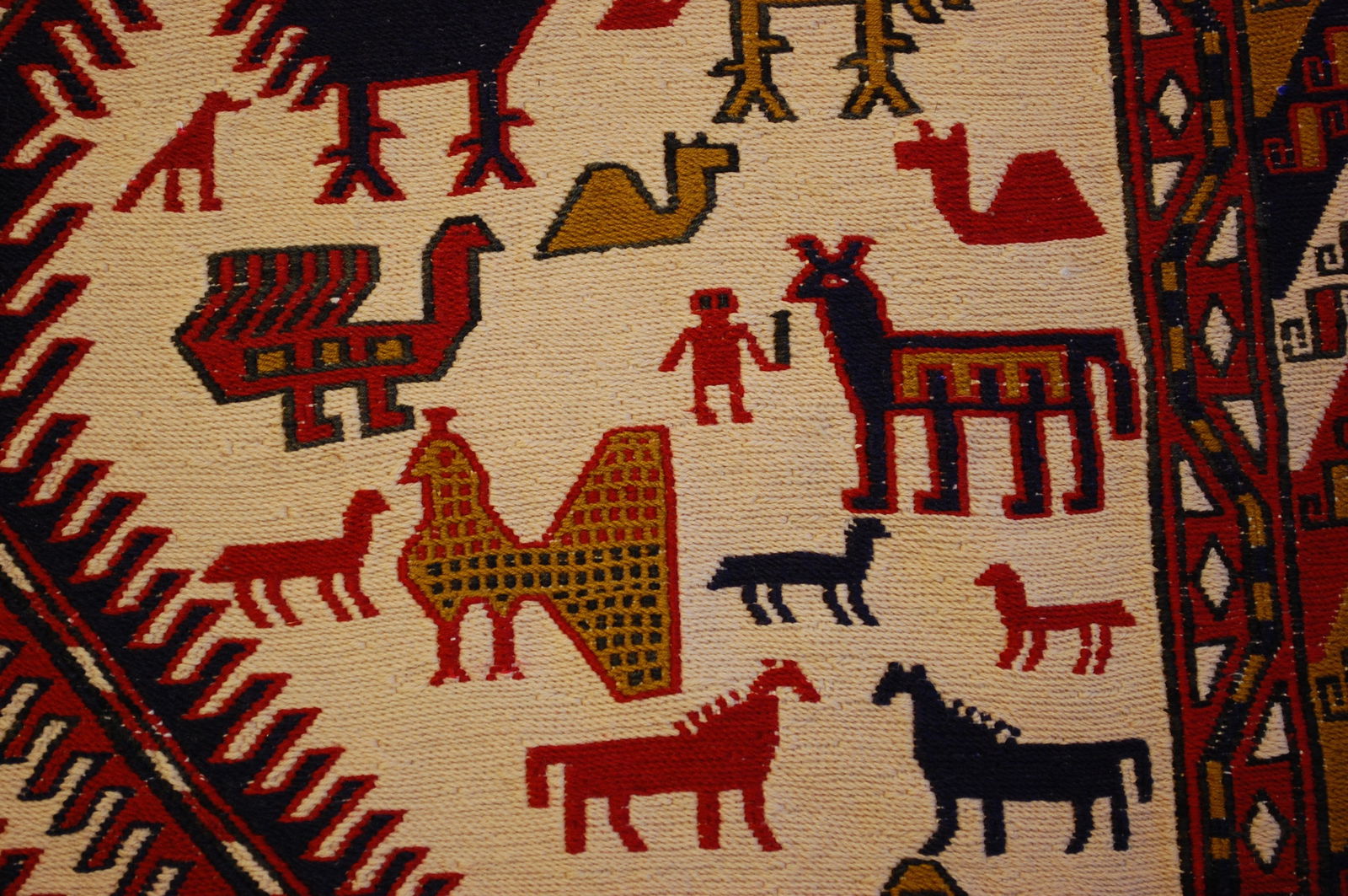 CAUCASIAN SOUMAK KILIM 4.8x9.9 - 10