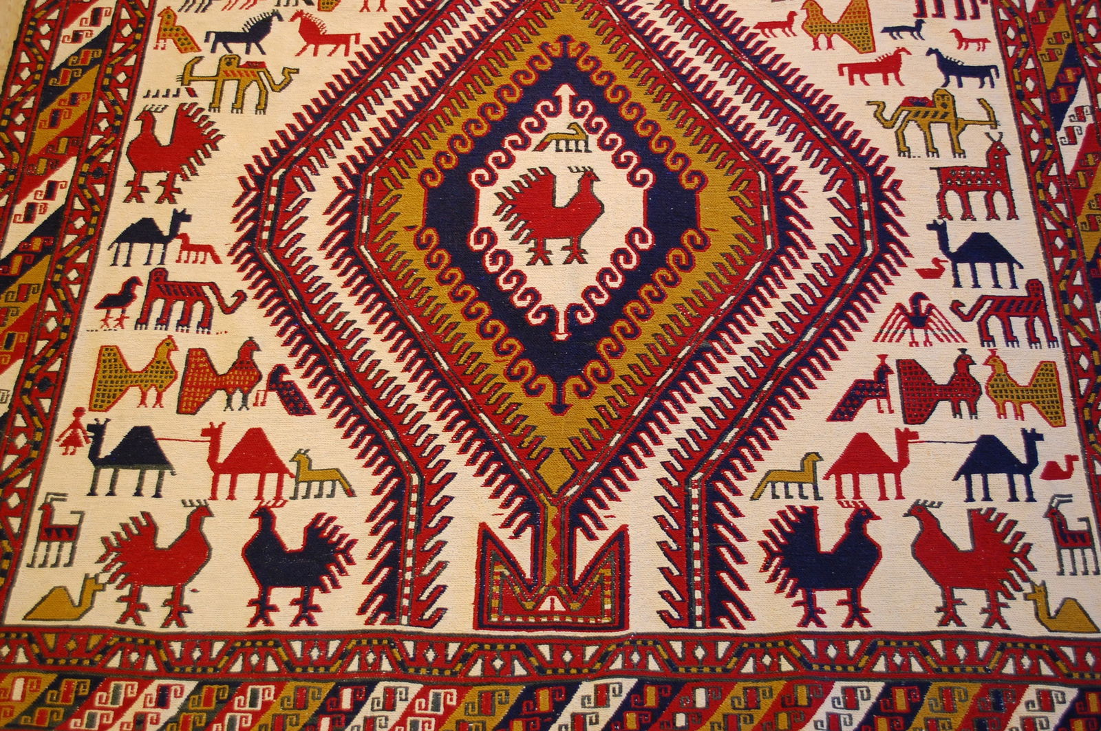 CAUCASIAN SOUMAK KILIM 4.8x9.9 - 2