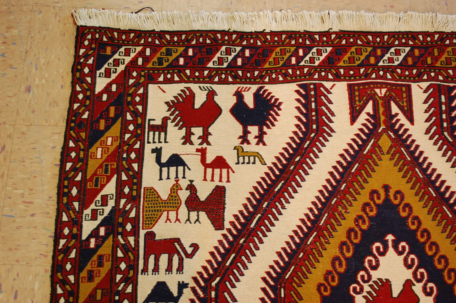 CAUCASIAN SOUMAK KILIM 4.8x9.9 - 6