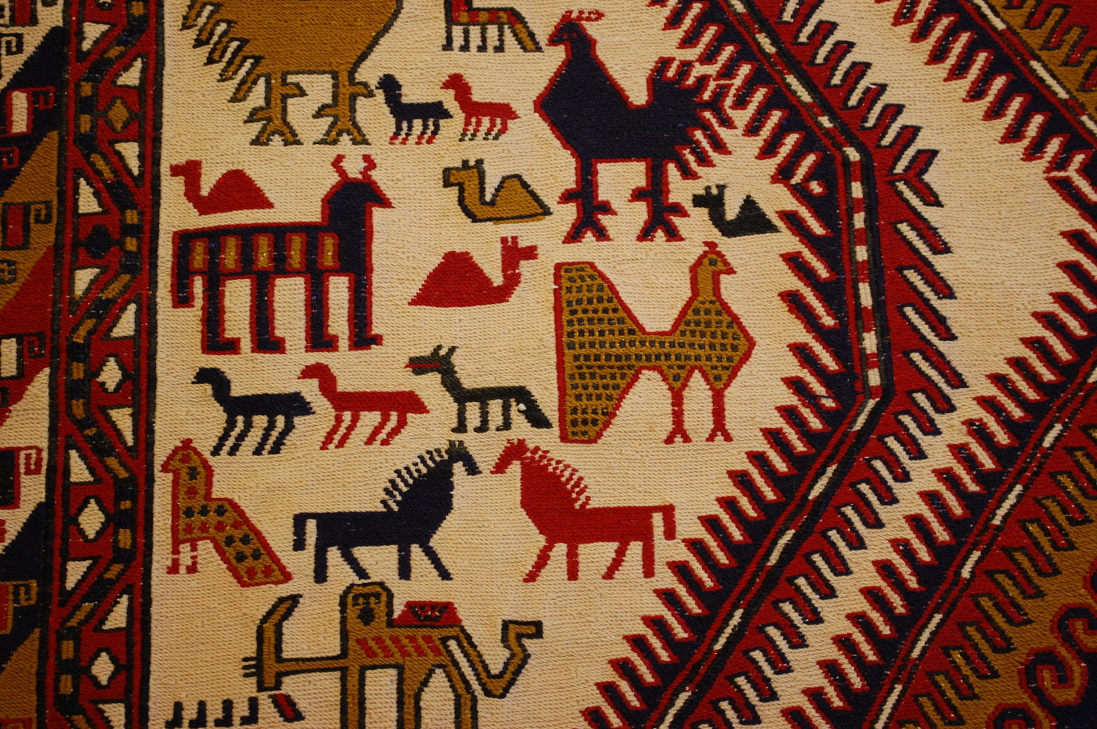 CAUCASIAN SOUMAK KILIM 4.8x9.9 - 9